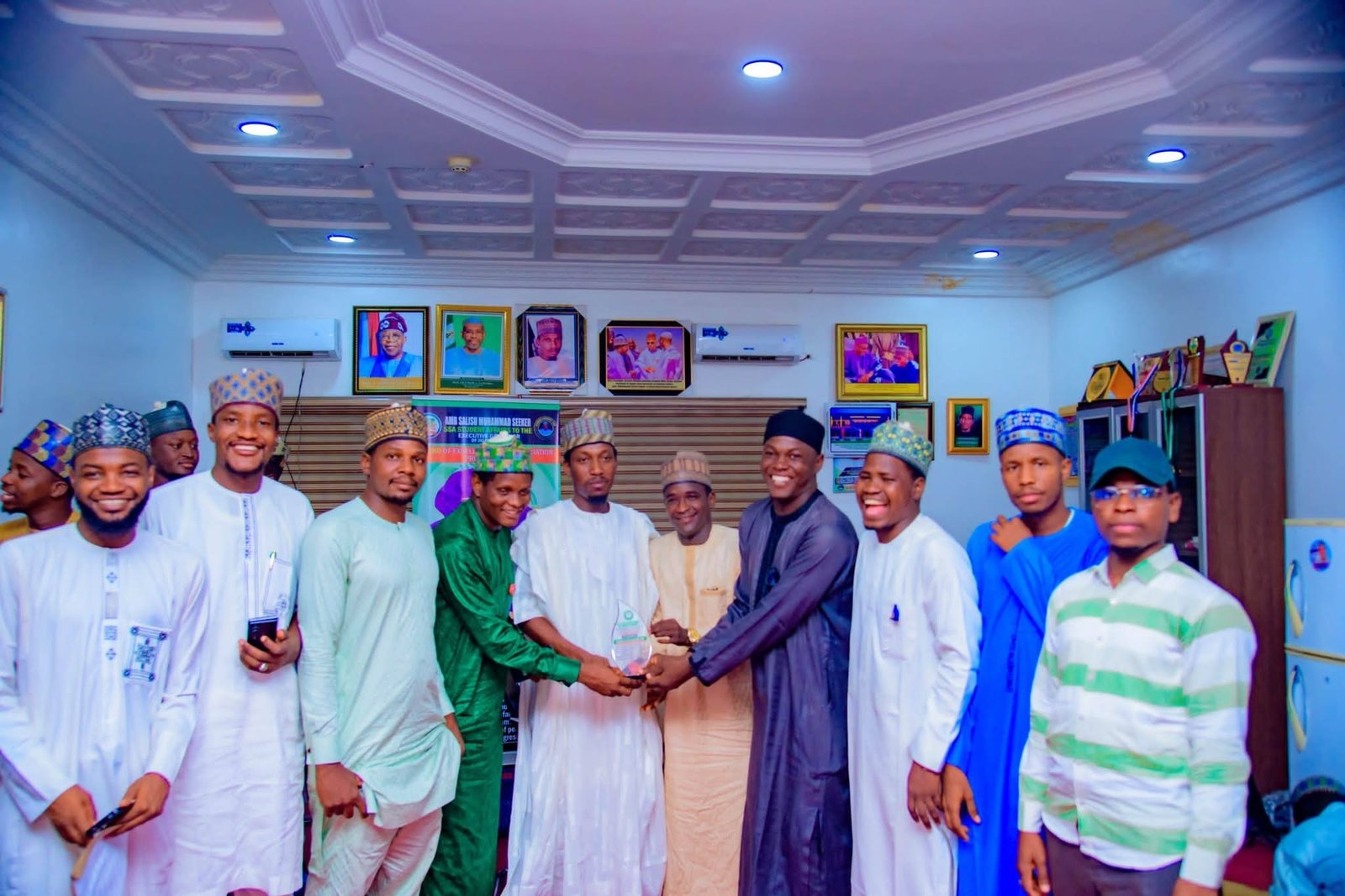 DSC leadership recognised at an award ceremony